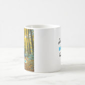 Gewoon een meisje dat houdt van schijfgolf koffiemok (Center)