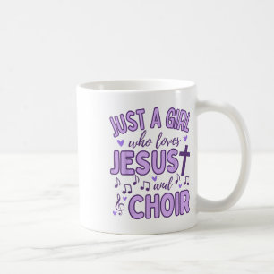Gewoon Een Meisje Dat Jezus En Koor Christelijke M Koffiemok