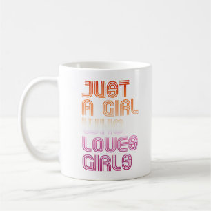 Gewoon een meisje dat meisjes leuk vindt koffiemok