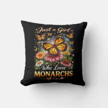 Gewoon een meisje dat monarchvlinders leuk vindt