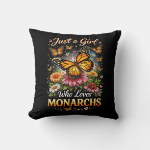 Gewoon een meisje dat monarchvlinders leuk vindt kussen