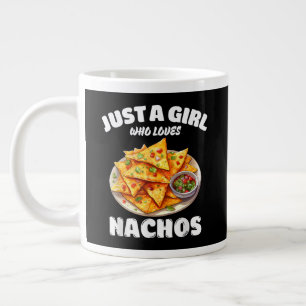 Gewoon Een Meisje Dat Nacho's Liefheeft Grappig Et Grote Koffiekop
