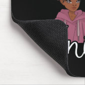 Gewoon een meisje dat van Anime African American h Muismat (Hoek)