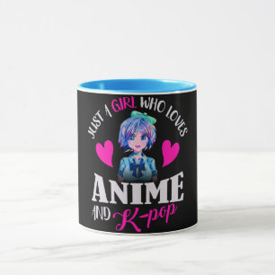 Gewoon een meisje dat van anime en K-pop houdt Mok