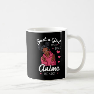 Gewoon een meisje dat van Anime houdt en Afrikaans Koffiemok