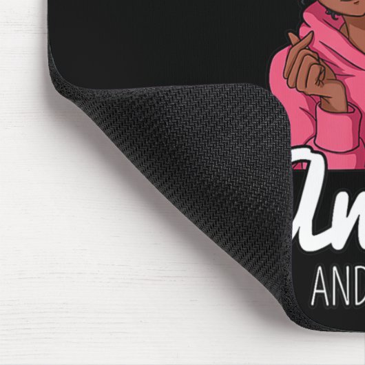 Gewoon een meisje dat van Anime houdt en Afrikaans Muismat (Hoek)