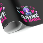 Gewoon een meisje dat van Anime houdt en Boba Cadeaupapier (Rol Hoek)