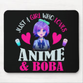 Gewoon een meisje dat van Anime houdt en Boba Muismat (Voorkant)