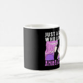 Gewoon een meisje dat van Anime houdt en dat van K Koffiemok (Voorkant rechts)