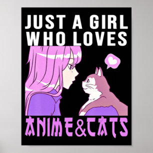Gewoon een meisje dat van Anime houdt en dat van K Poster