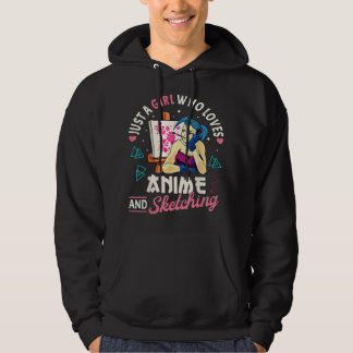 Gewoon een meisje dat van Anime houdt en ketst, en Hoodie