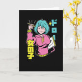 Gewoon een meisje dat van Anime houdt en ketting Kaart (Gele Bloem)