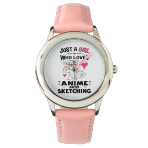 Gewoon een meisje dat van Anime houdt en meisjes k Horloge