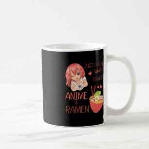 Gewoon een meisje dat van Anime houdt en Ramen Jap Koffiemok