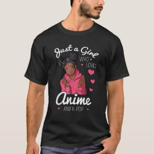 Gewoon een meisje dat van Anime houdt en van de KG T-shirt