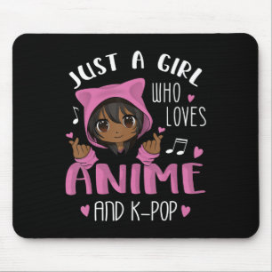 Gewoon een meisje dat van Anime houdt en van K-Pop Muismat