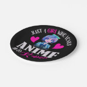 Gewoon een meisje dat van Anime houdt en van K-Pop Papieren Bordje (Gekanteld)