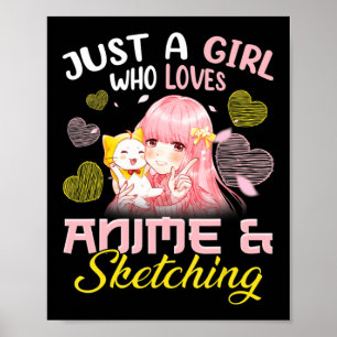 Gewoon een meisje dat van Anime houdt en van ketti Poster