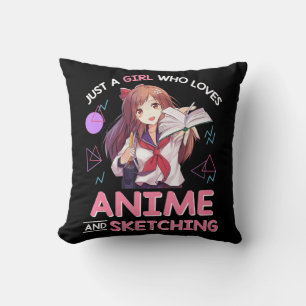 Gewoon een meisje dat van Anime houdt en van Schet Kussen