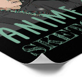 Gewoon een meisje dat van Anime houdt en van Schet Poster (Hoek)