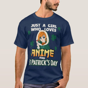 Gewoon een meisje dat van Anime houdt en van St Pa T-shirt