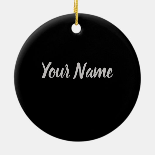 Gewoon een meisje dat van Anime  Manga houdt Keramisch Ornament (Achterkant)