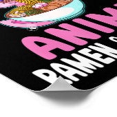Gewoon een meisje dat van Anime Ramen houdt en Axo Poster (Hoek)