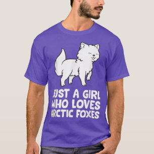 Gewoon een meisje dat van Arctic Foes houdt T-shirt