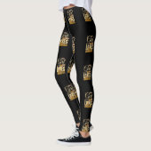 Gewoon een meisje dat van Armadillos Armadillo Lov Leggings (Links)