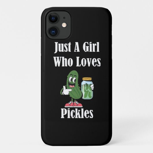 Gewoon Een Meisje Dat Van Augurken Dilligt Case-Mate iPhone Case (Achterkant)