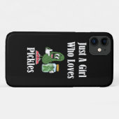 Gewoon Een Meisje Dat Van Augurken Dilligt Case-Mate iPhone Case (Achterkant (horizontaal))