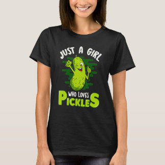 Gewoon Een Meisje Dat Van Augurken Houdt  Augurk   T-shirt