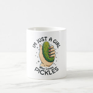Gewoon Een Meisje Dat Van Augurken Houdt - Grappig Koffiemok