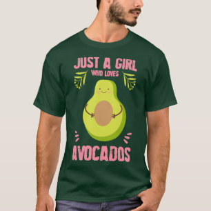 Gewoon een meisje dat van Avocado houdt voor Avoca T-shirt