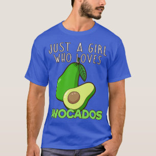 Gewoon een meisje dat van Avocados 2 houdt T-shirt