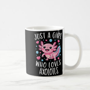 Gewoon Een Meisje Dat Van Axolotls Axolotl Kawaii  Koffiemok