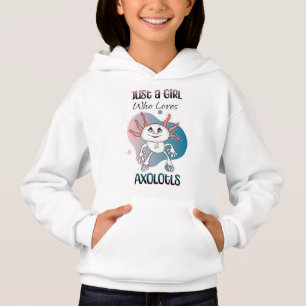 Gewoon een meisje dat van Axolotls houdt