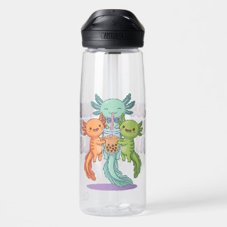 Gewoon een meisje dat van axolotls houdt kind waterfles