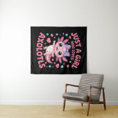 Gewoon Een Meisje Dat Van Axolotls Houdt Wandkleed (In Situ (horizontaal))