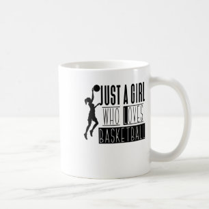 Gewoon Een Meisje Dat Van Basketbal Houdt 2 Koffiemok