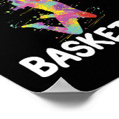 Gewoon een meisje dat van Basketball Girl houdt Poster (Hoek)