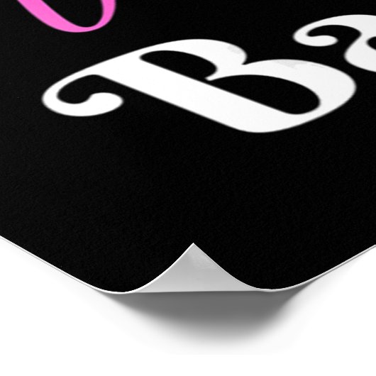 Gewoon een meisje dat van Basketball houdt Poster (Hoek)