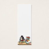 Gewoon een meisje dat van Bladwijzer houdt Mini Visitekaartjes (Achterkant)