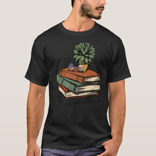 Gewoon een meisje dat van boeken en haar succa tui t-shirt (Voorkant)