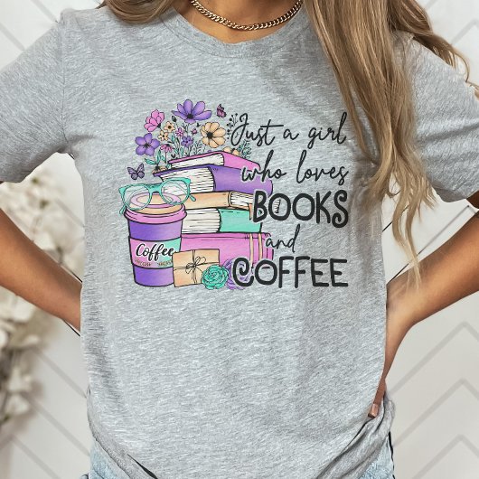 Gewoon een meisje dat van Boeken houdt en van Koff T-shirt