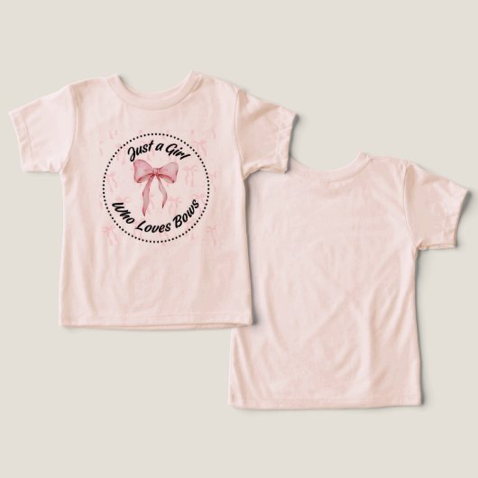 Gewoon een meisje dat van bogen houdt (Ontwerp Voorkant & Achterkant)