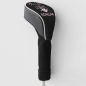 Gewoon Een Meisje Dat Van Bowling Houdt Golfheadcover (Schuin)