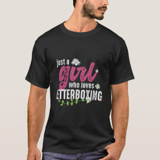 Gewoon een meisje dat van brievenbus houdt t-shirt