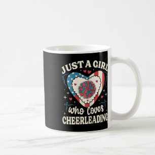Gewoon een meisje dat van cheerleading Amerikaanse Koffiemok