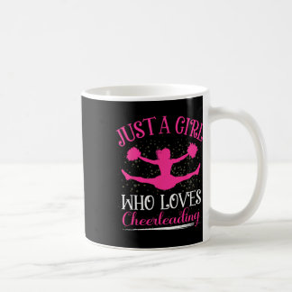 Gewoon Een Meisje Dat Van Cheerleading Houdt Voor  Koffiemok
